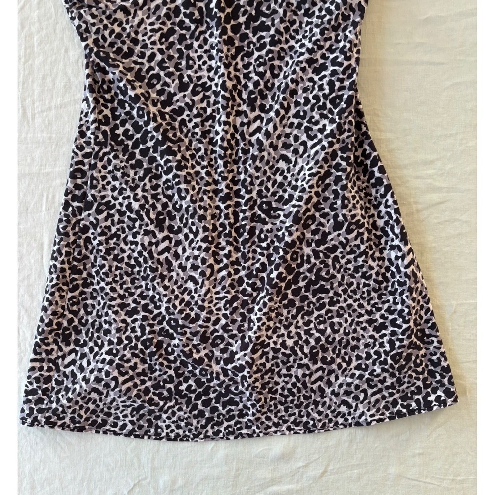 Outdoor Voices Exercise Dress in Snow Leopard Print - SIZE M - Picture 11 of 12